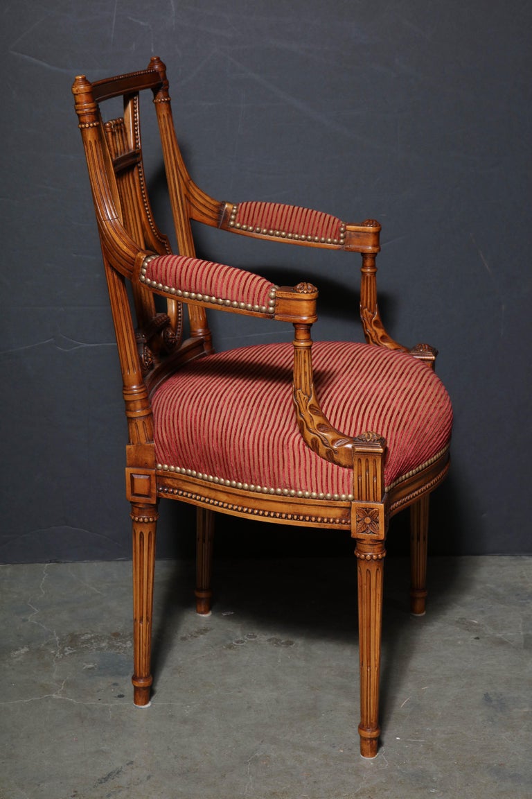 Set of 12 Louis XVI Dining Chairs at 1stDibs