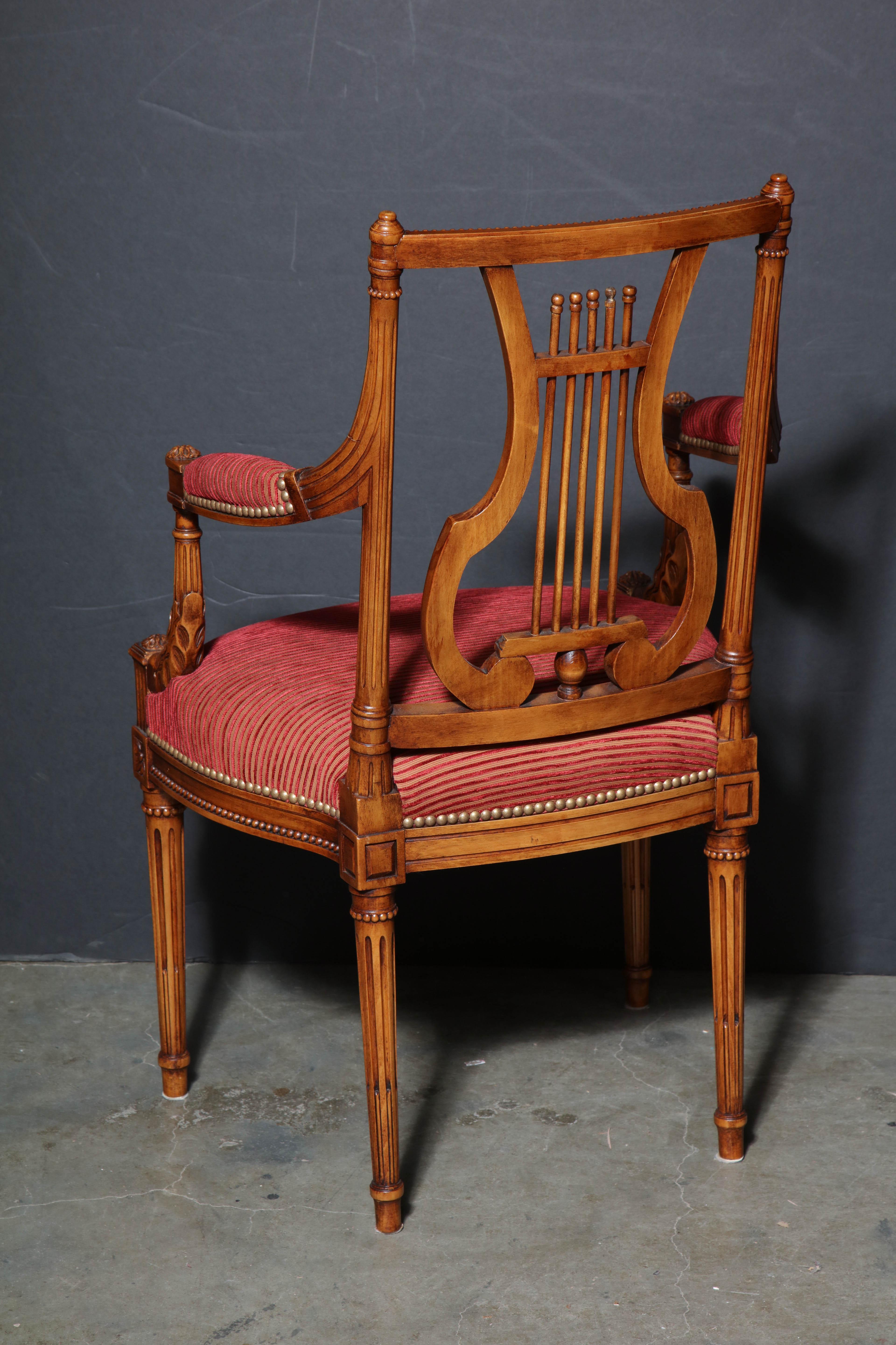 Set of 12 Louis XVI Dining Chairs 1