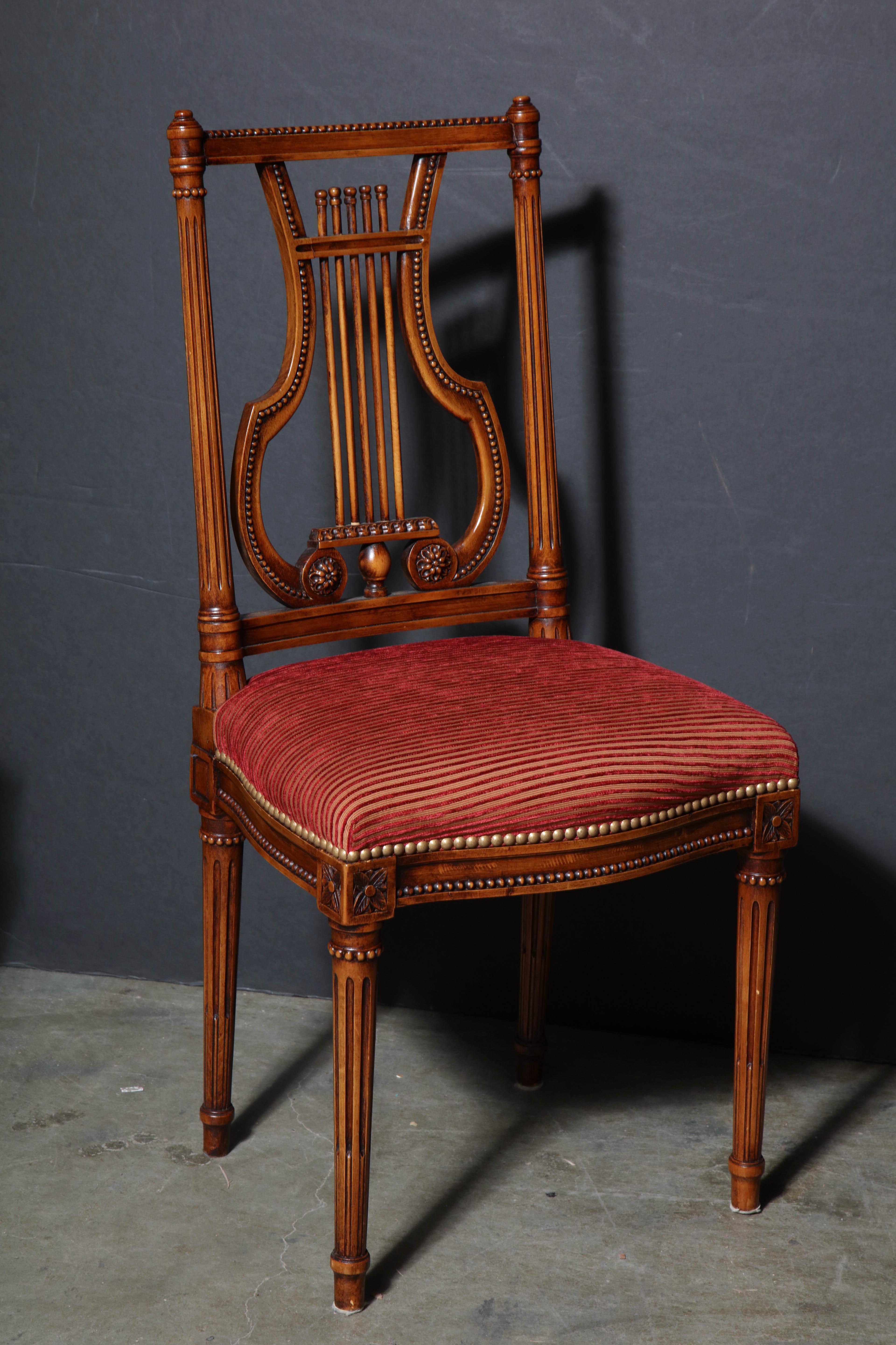 Set of 12 Louis XVI Dining Chairs 3
