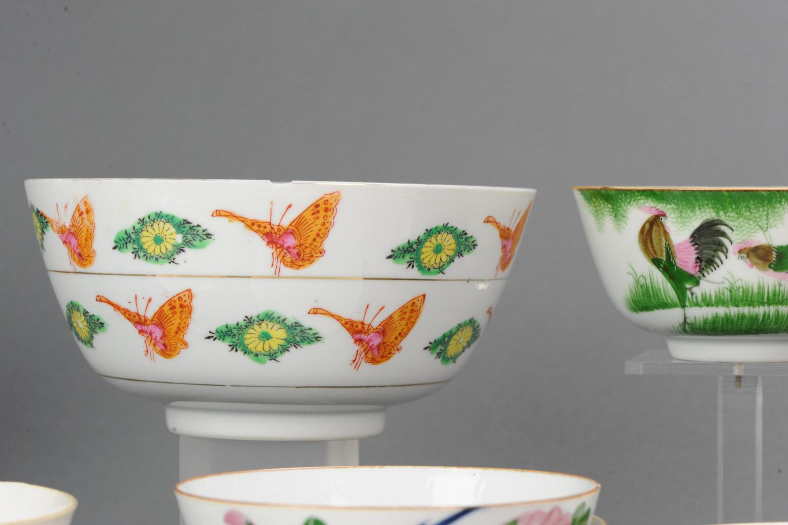 Lovely Chinese Proc Bowls with Roosters & Birds Chinese Porcelain, 1960's-70's

Nice set for dinner.

Additional information:
Material: Porcelain & Pottery
Type: Bowls
Region of Origin: China
Country of Manufacturing: China
Original/Reproduction: