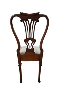 Set of 12 Mahogany Chippendale Style Dining Chairs