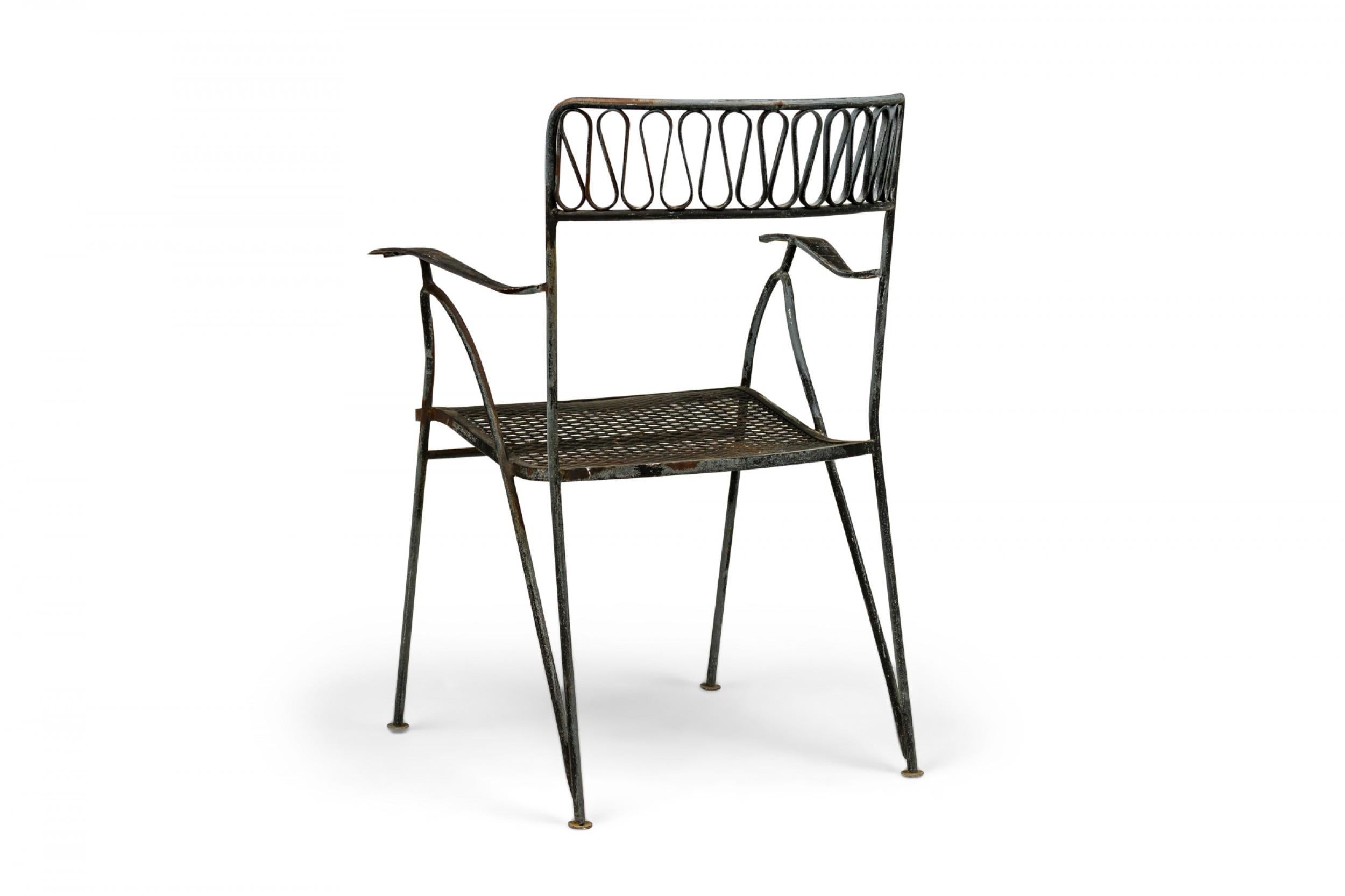 Set of 12 Maurizio Tempestini for Salterini Ribbon Dining Chairs with Seats 3