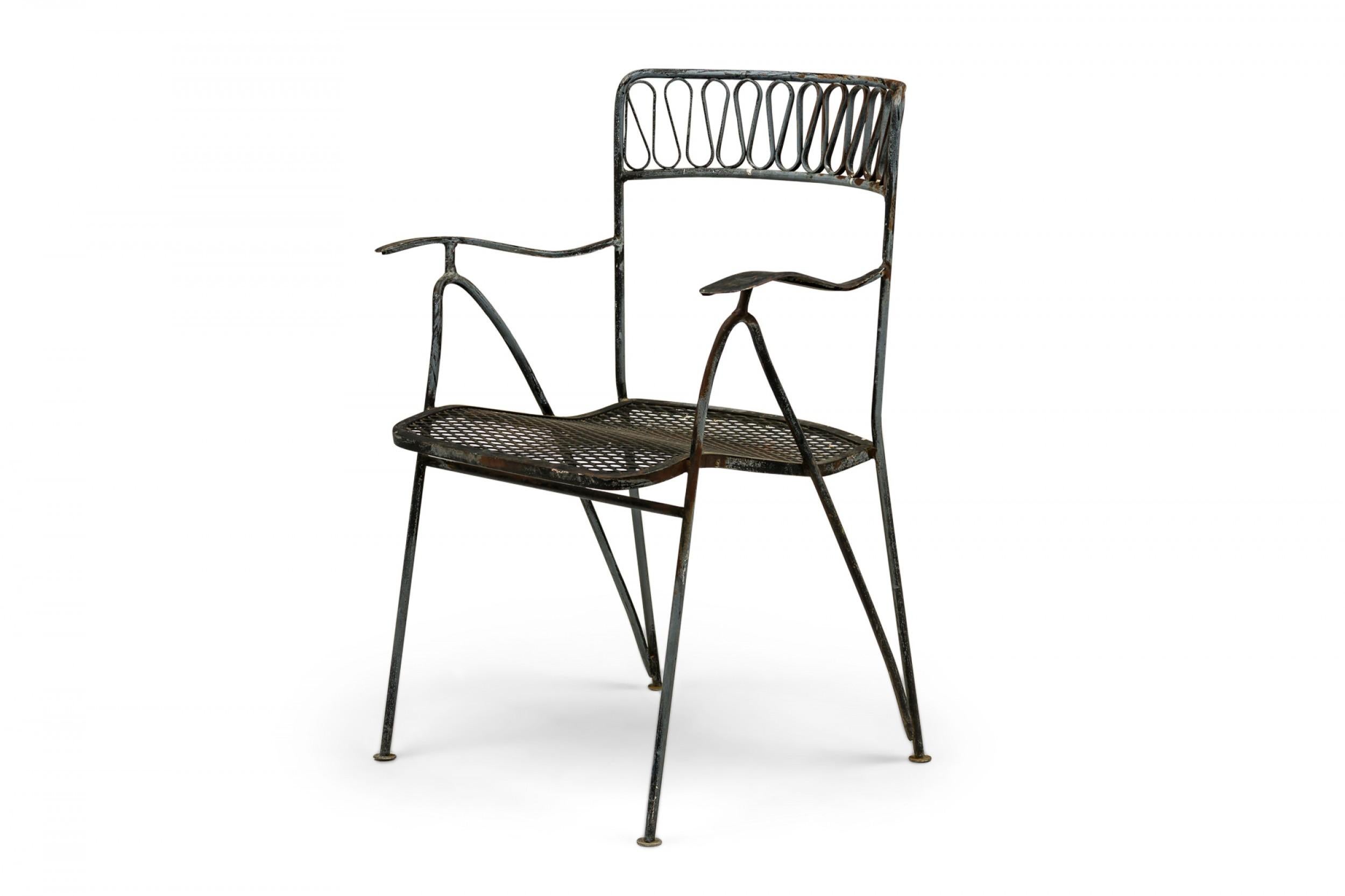 Set of 12 Maurizio Tempestini for Salterini Ribbon Dining Chairs with Seats 4