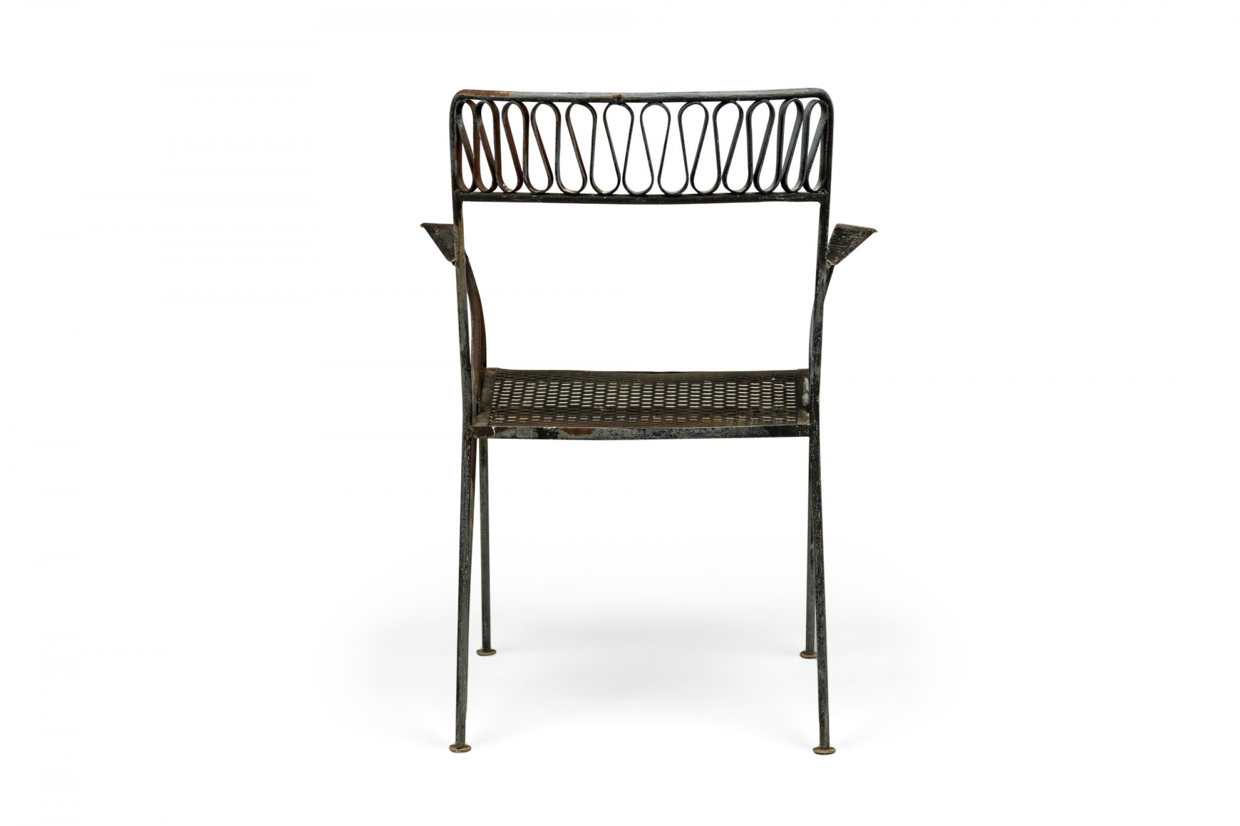 Set of 12 Maurizio Tempestini for Salterini Ribbon Dining Chairs with Seats 11