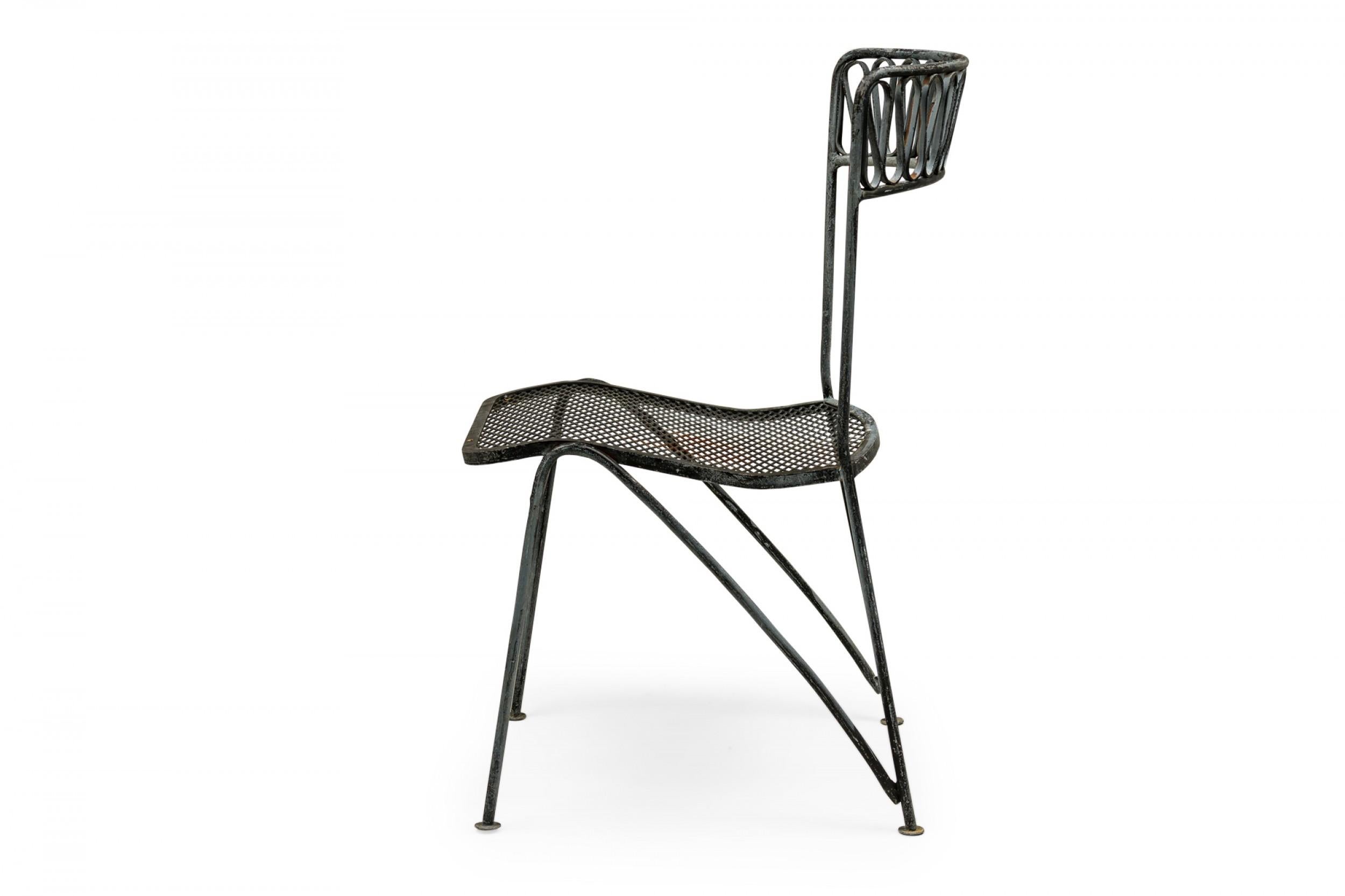 Mid-Century Modern Set of 12 Maurizio Tempestini for Salterini Ribbon Dining Chairs with Seats