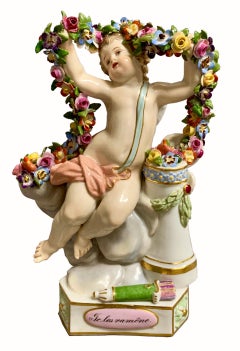 Set of 12 Meissen "Motto Children" Figures