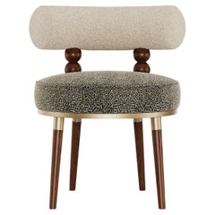 Set of 12 Mid-Century Style Aretha Chair by Mavo Atelier, Handmade in Portugal