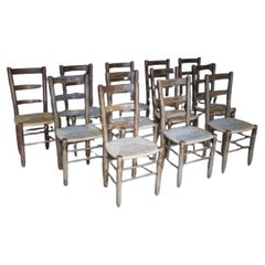 Set of 12 Mountain Chairs by Georges Robert, France, 1960s