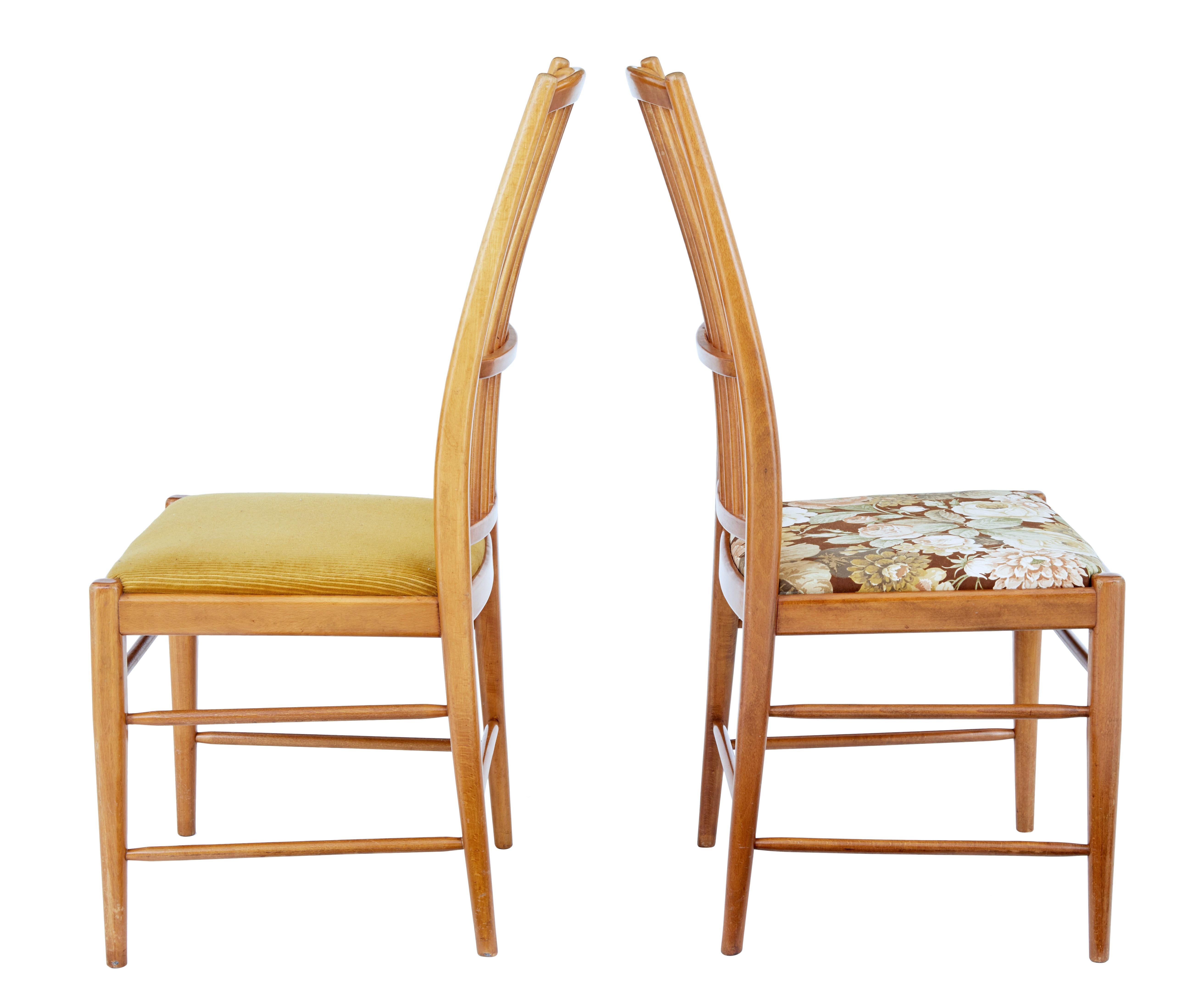 Mid-Century Modern Set of 12 Napoli Dining Chairs by David Rosen for Nordiska Kompaniet