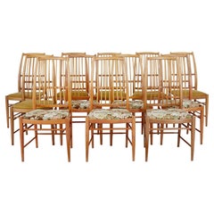 Set of 12 Napoli Dining Chairs by David Rosen for Nordiska Kompaniet