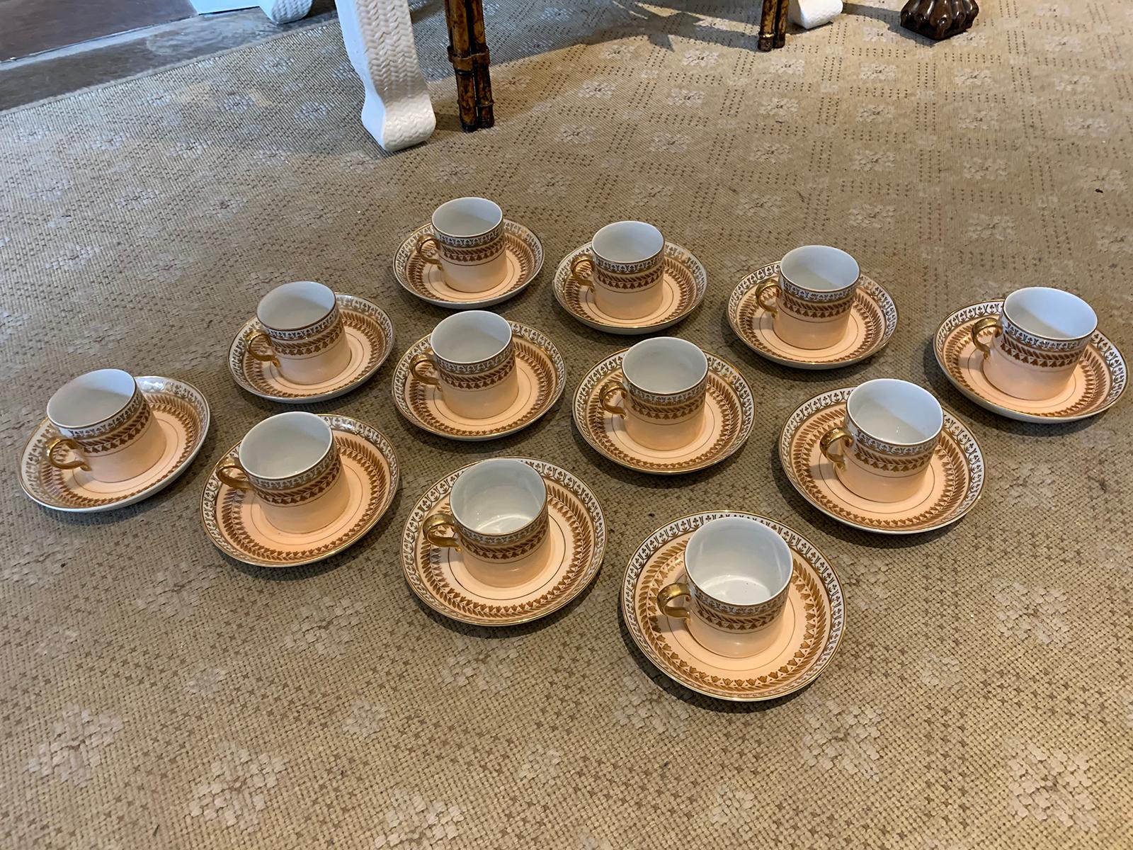 demitasse cups and saucers