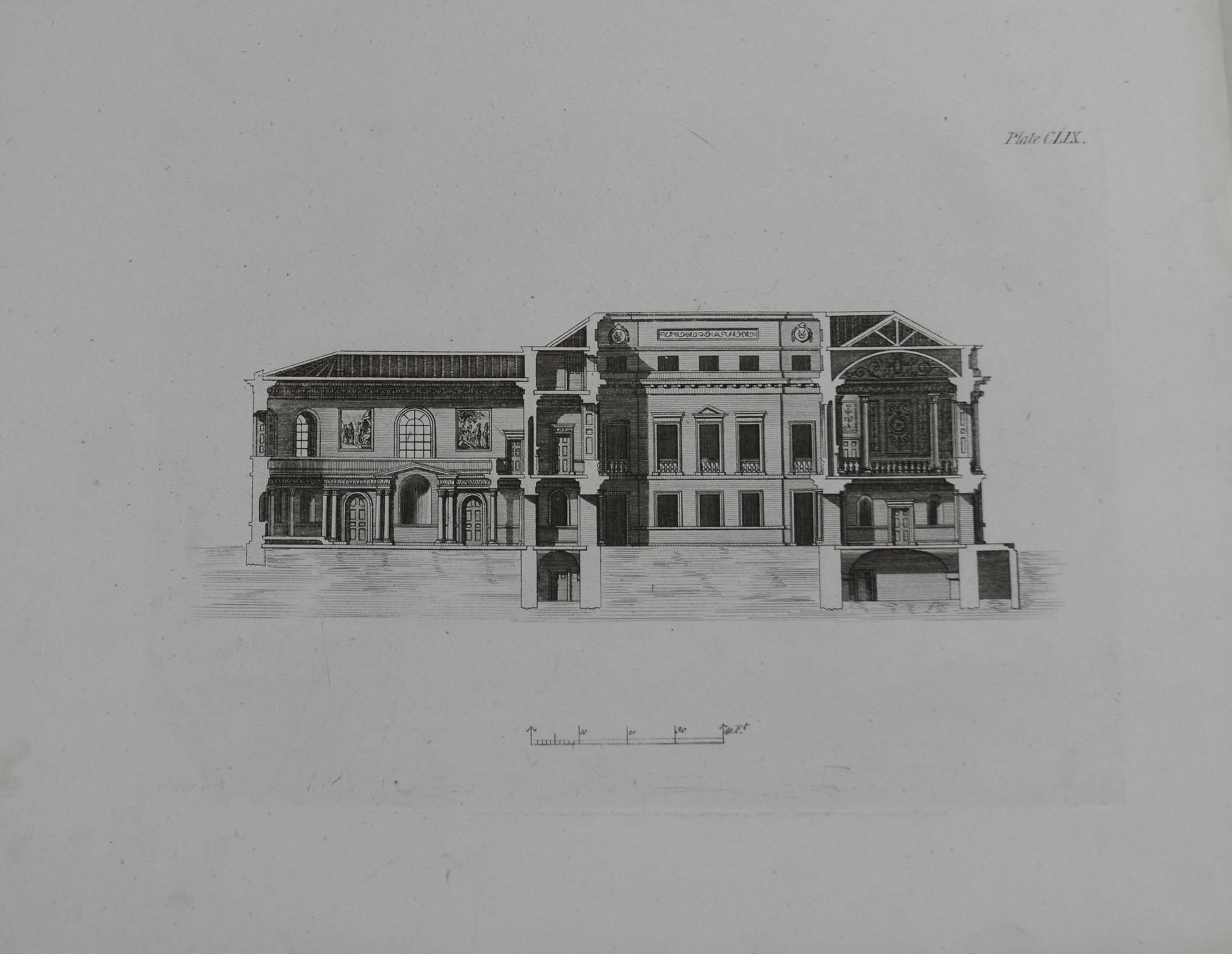 Set of 12 Original Antique Architectural Prints, A.G. Cook, circa 1820 1