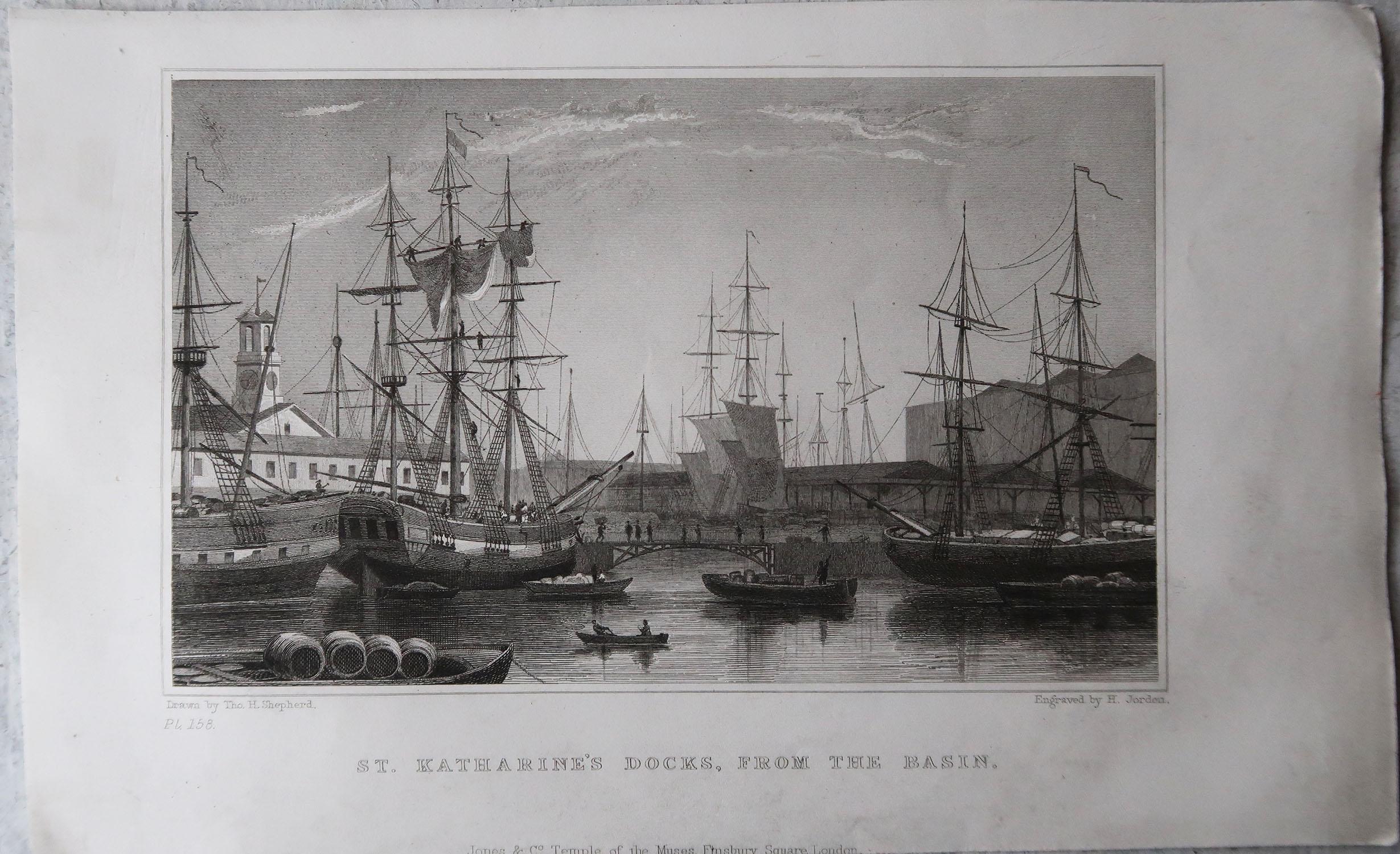 Set of 12 Original Antique Marine Prints, Circa 1830 2