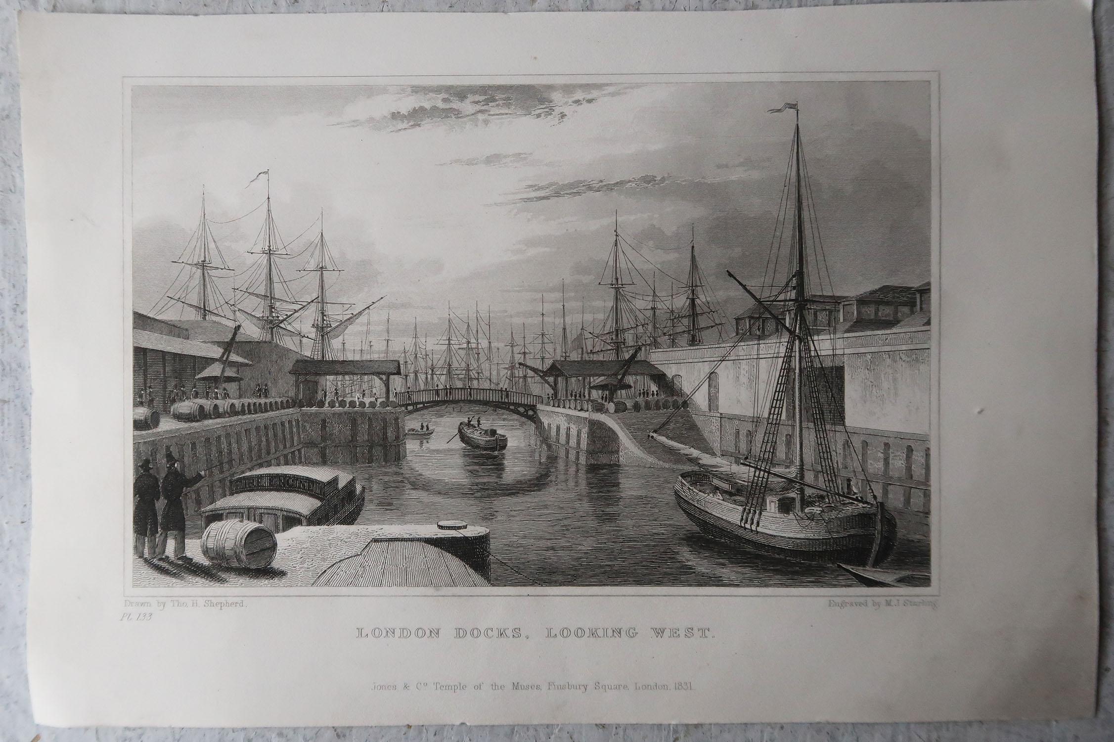Set of 12 Original Antique Marine Prints, Circa 1830 3
