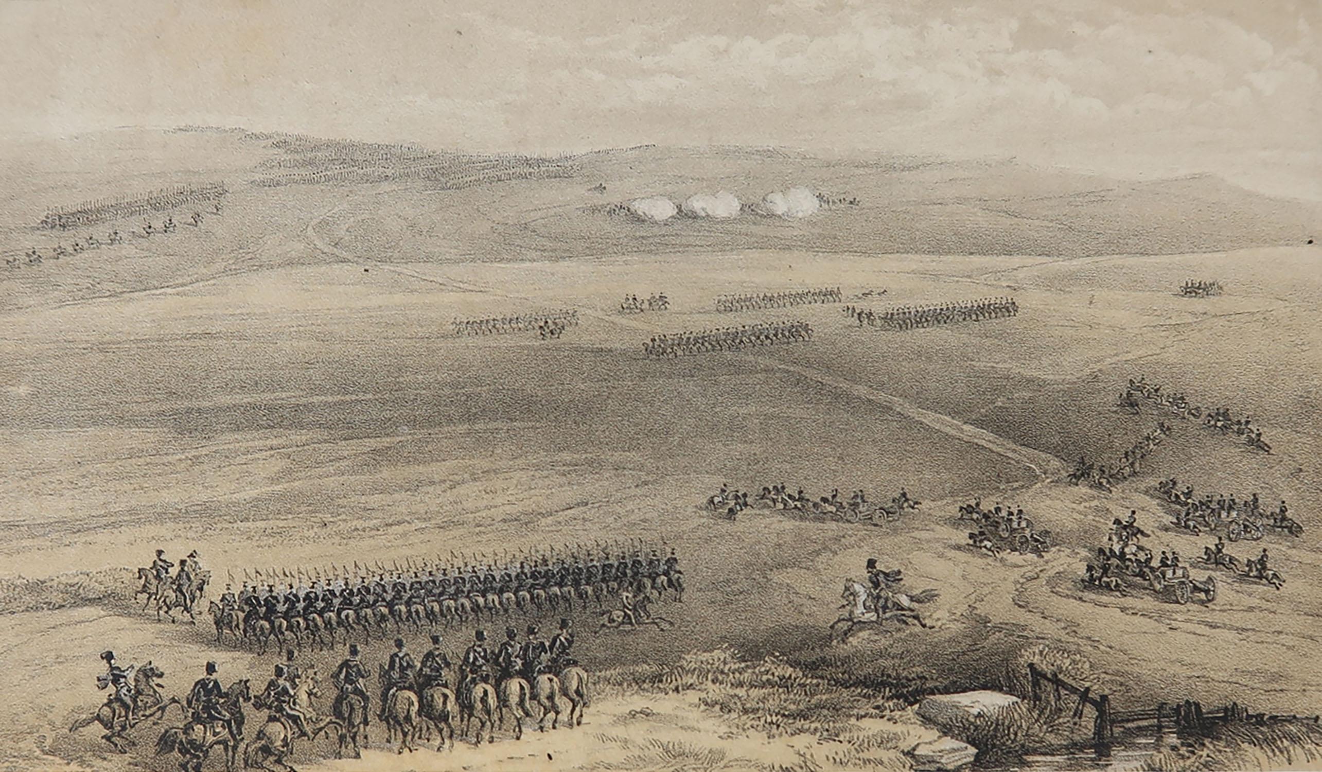 Set von 12 Original-Antiquitätendrucken der Krimkriege, um 1860 im Angebot 2
