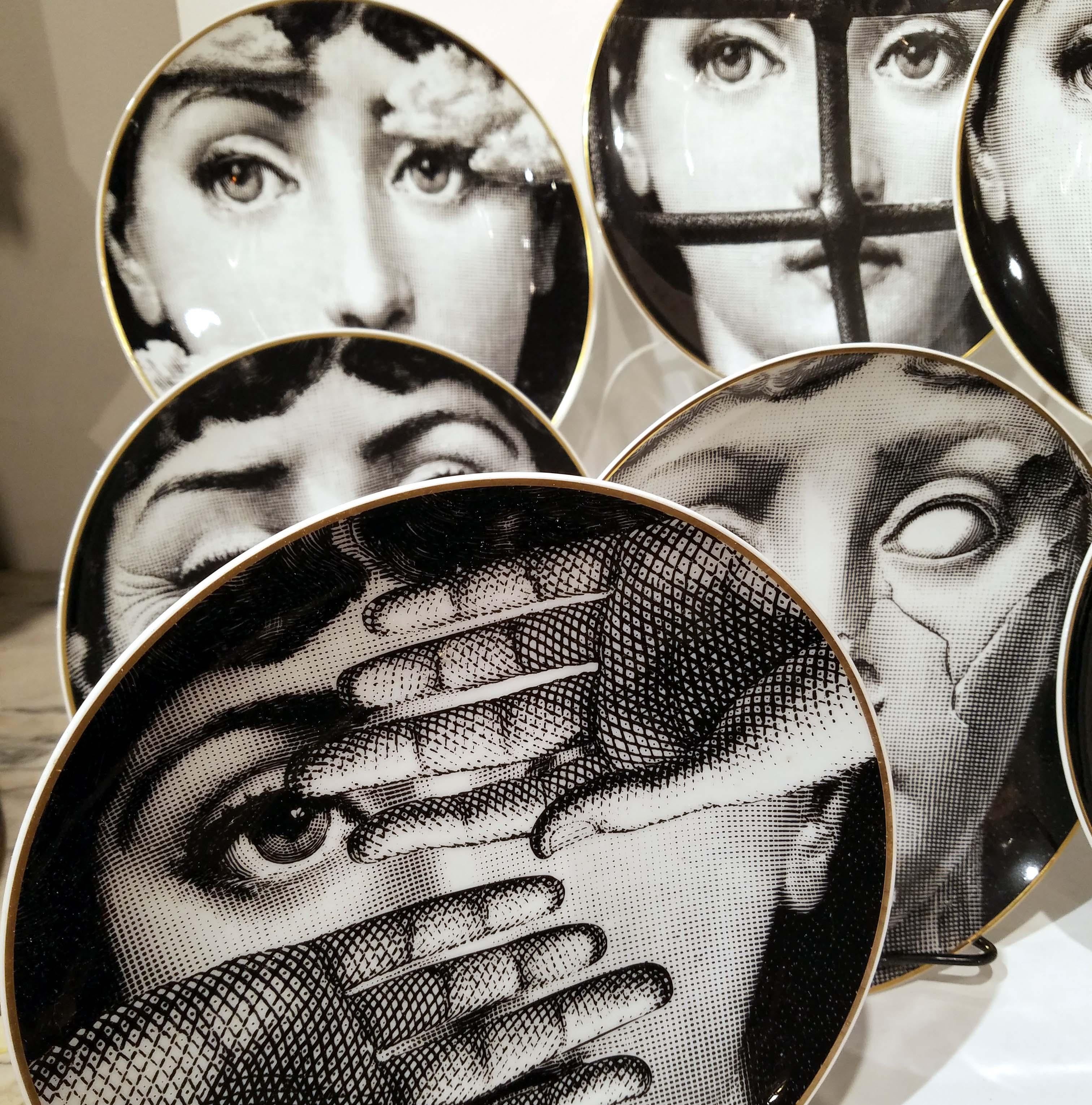Set of 12 Piero Fornasetti for Rosenthal 
