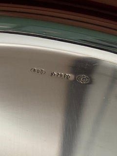 Set of 12 Placemats in 800 Silver, Italian Production, Greggio Padova Silverware