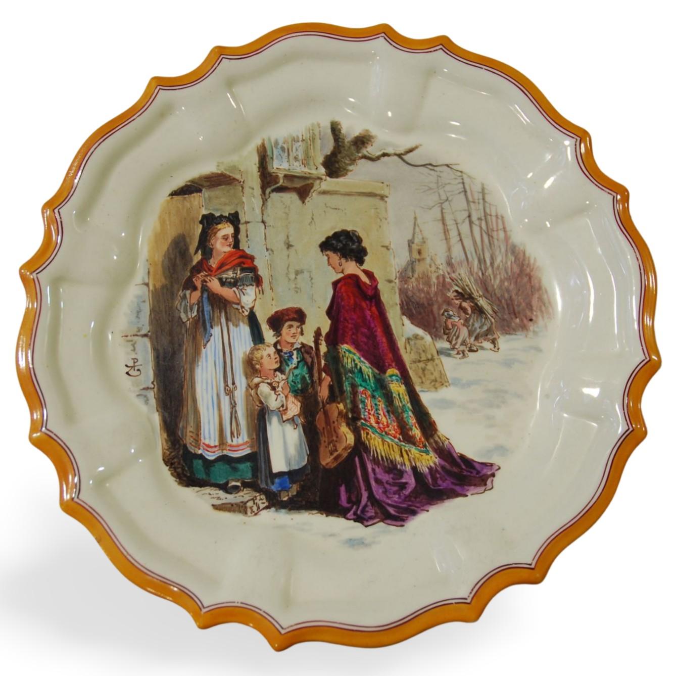 Set of 12 Plates, Aesop Fables, Wedgwood, circa 1860 For Sale 3