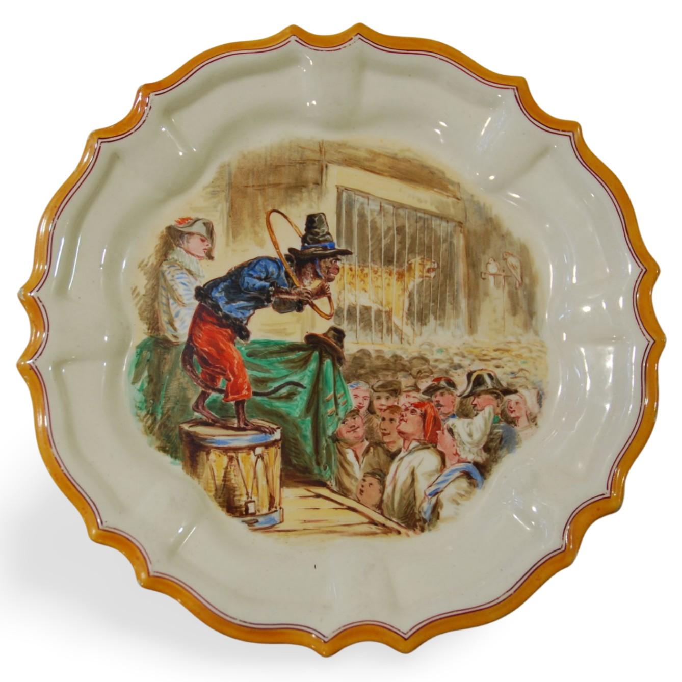 Set of 12 Plates, Aesop Fables, Wedgwood, circa 1860 For Sale 7