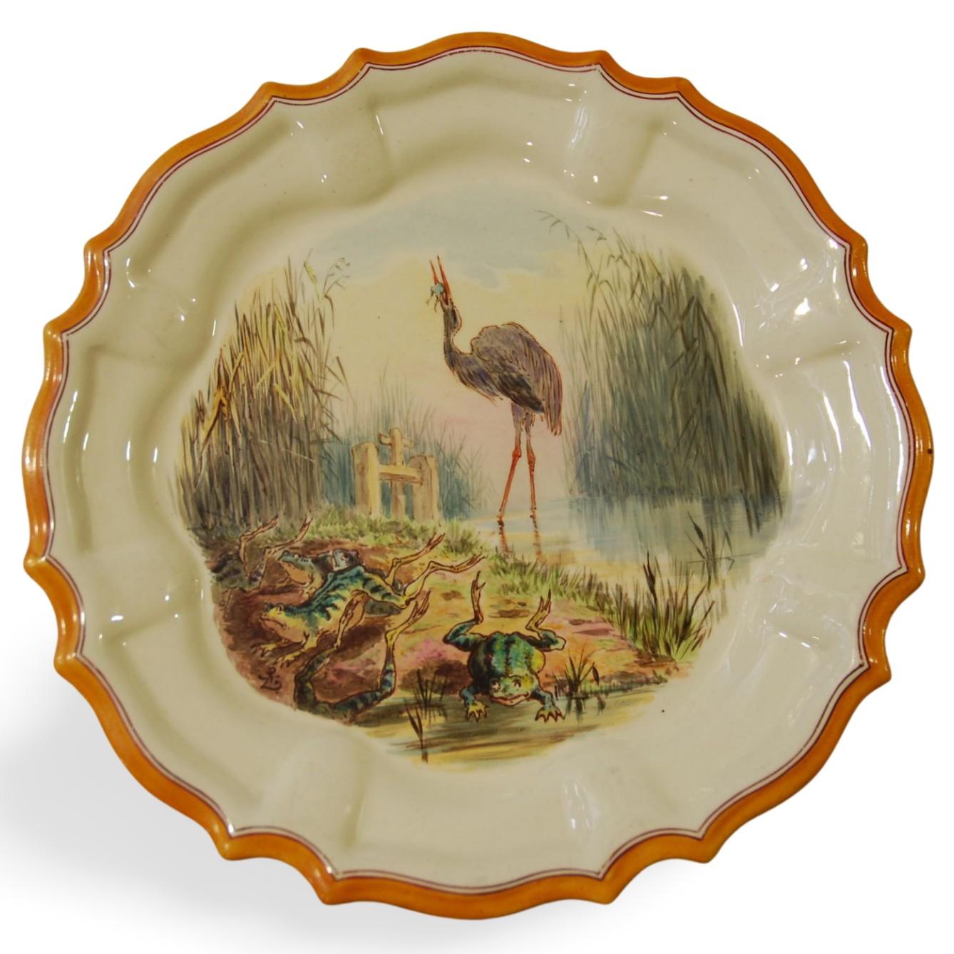 Set of 12 Plates, Aesop Fables, Wedgwood, circa 1860 For Sale 8