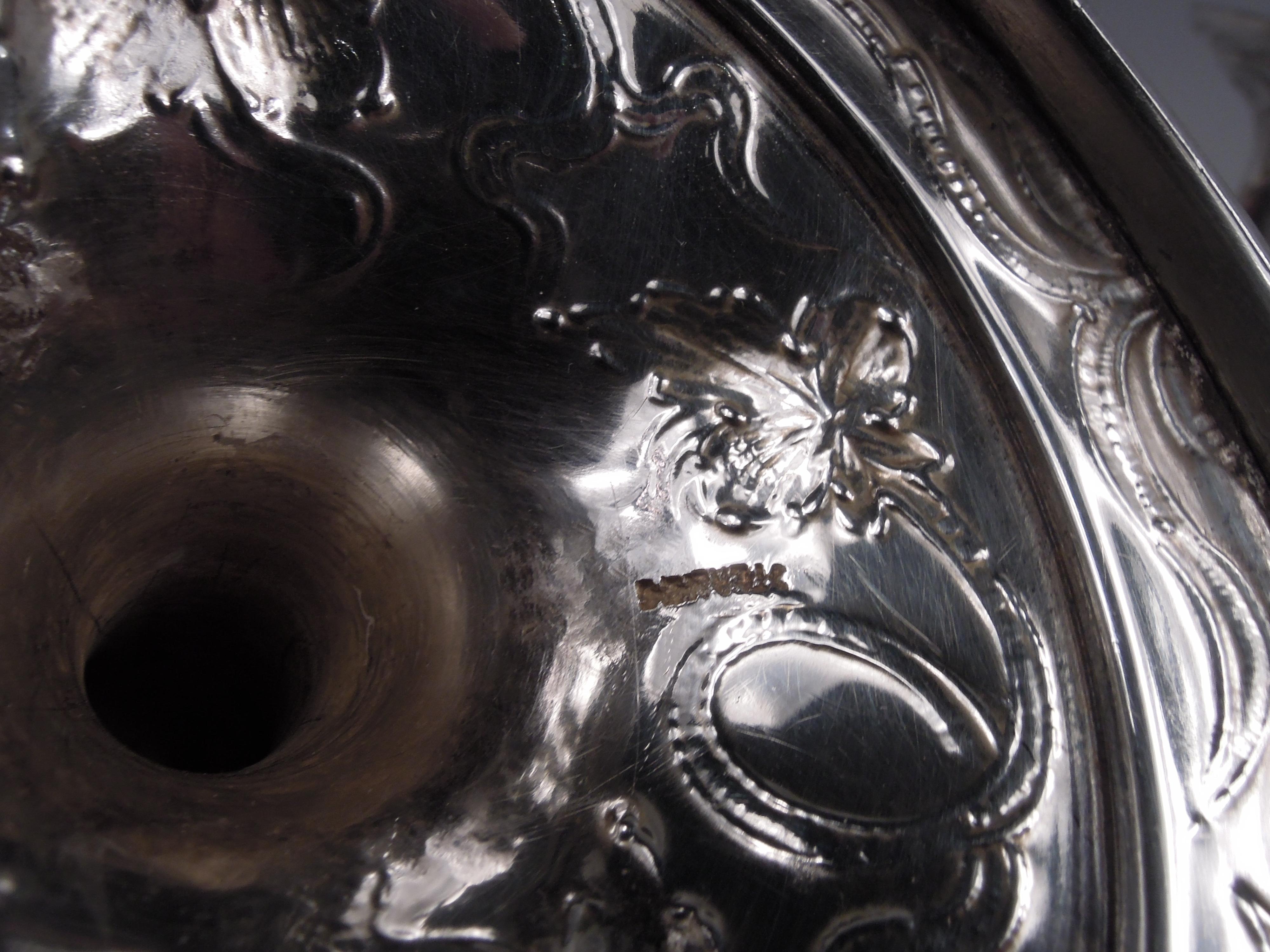 Set of 12 Schofield Baltimore Sterling Silver Grapevine Goblets For Sale 4