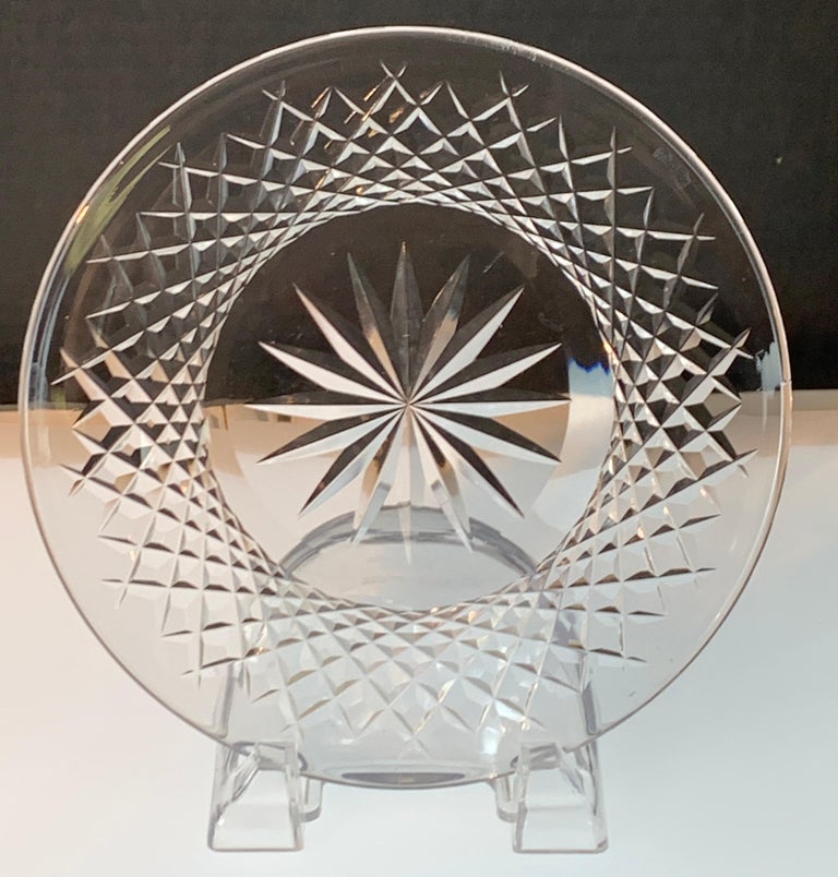 Set of 12 Signed Waterford Cut Crystal Plates at 1stDibs waterford