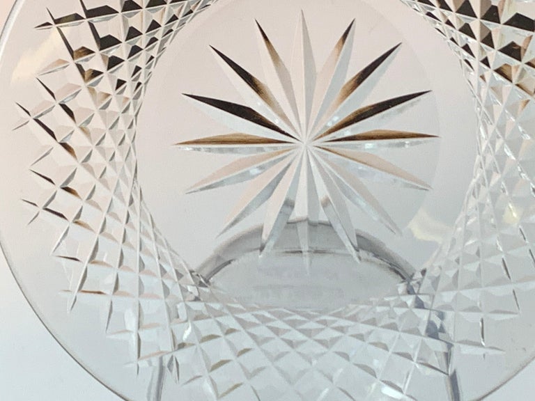 Set of 12 Signed Waterford Cut Crystal Plates at 1stDibs waterford