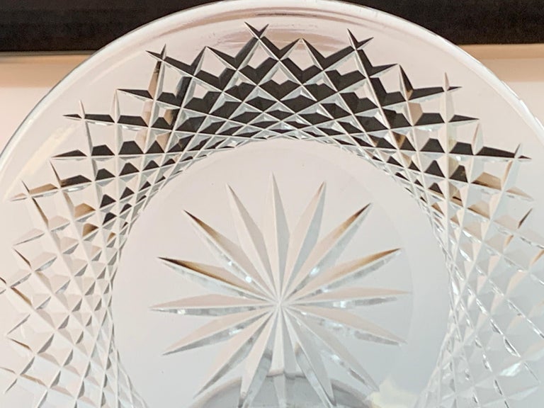 Set of 12 Signed Waterford Cut Crystal Plates at 1stDibs waterford