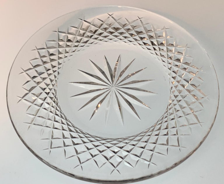 Set of 12 Signed Waterford Cut Crystal Plates at 1stDibs waterford