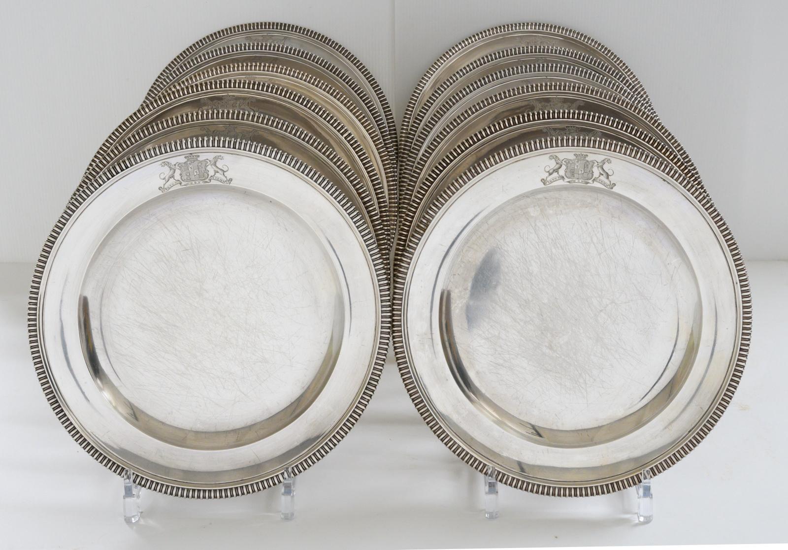 silver dinner set india