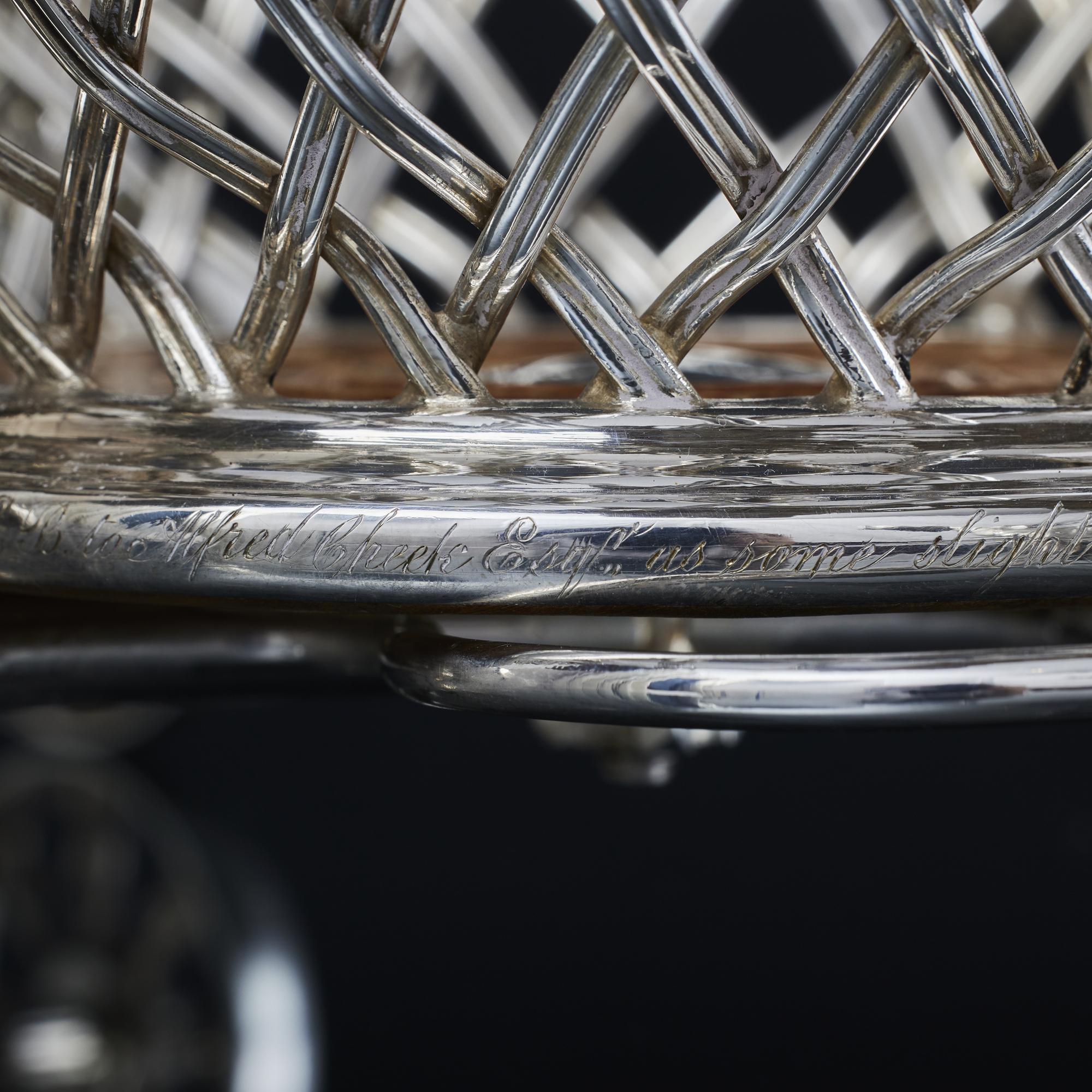 Trolley à sous-verre à vin victorien articulé en vente 6
