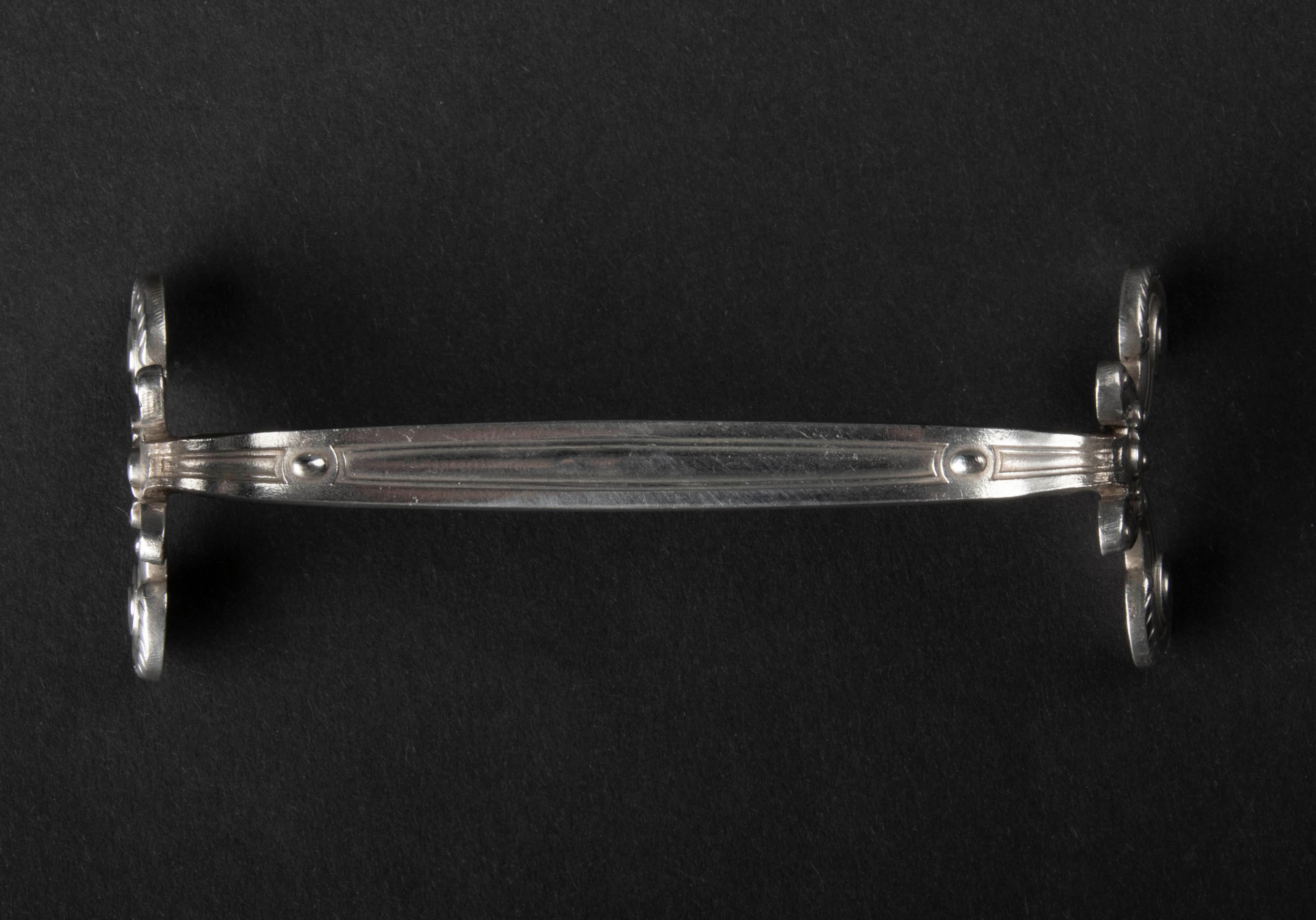 Set of 12 Silver Plated Knife Rests Made by Christofle Model Vendome 9