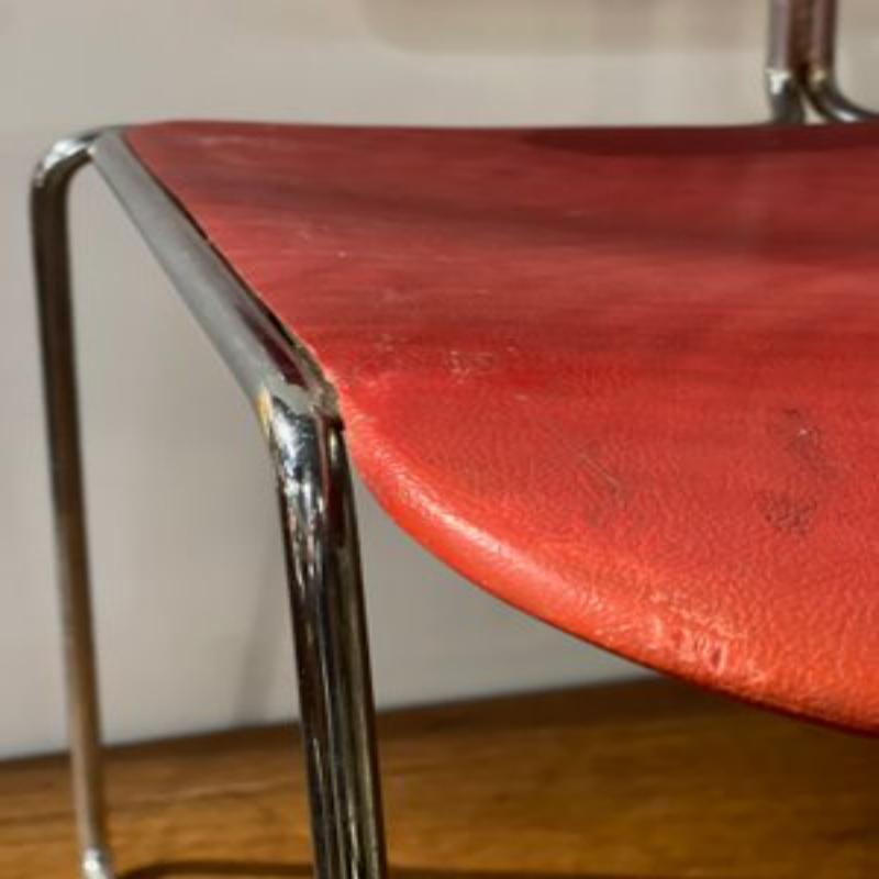 Set of 12 Stackable Chairs by Max Stacker for Steelcase, 1970s For Sale 3