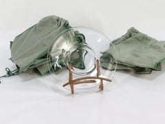 Set of 12 Steuben Glass 7-Inch Plates No. 7644 with Original Box