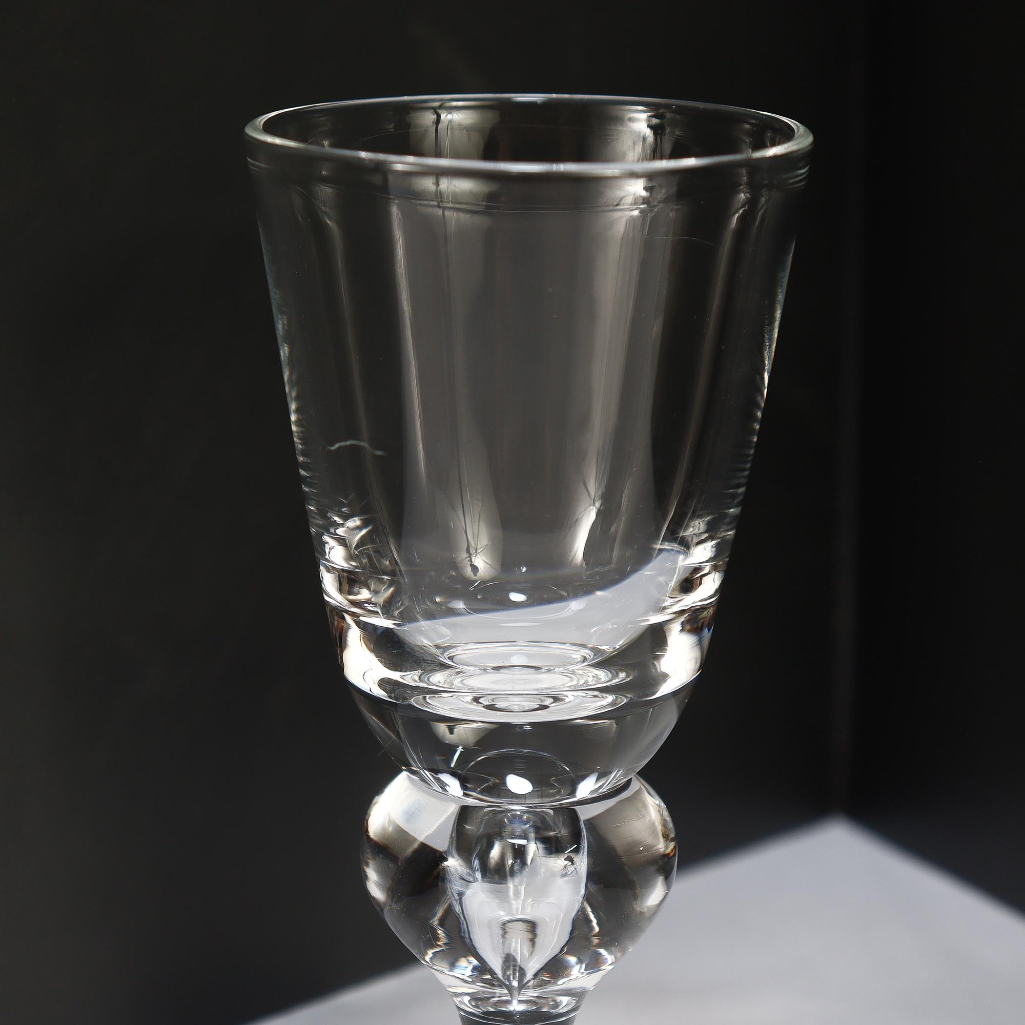 Set of 12 Steuben Glass Cordials No. 7877 with Original Box For Sale 14