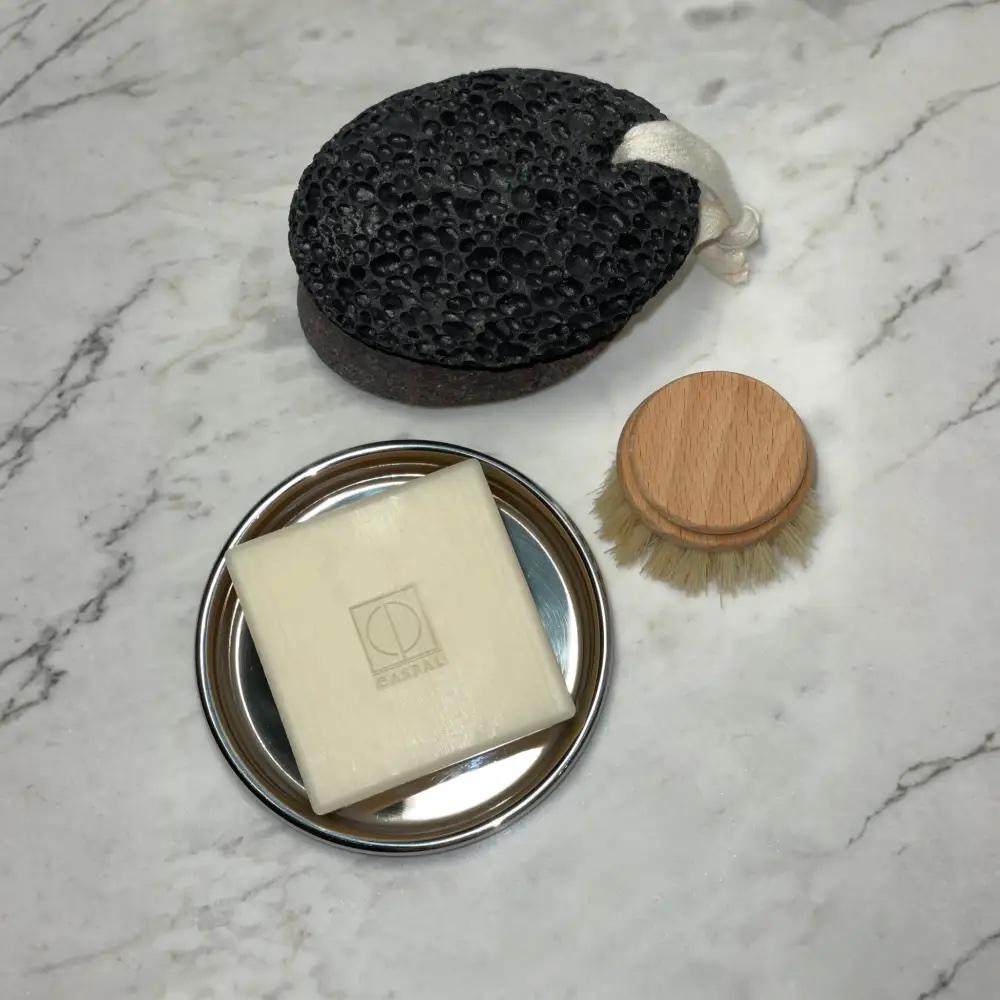 Set of 12 Supermirror Stainless Steel Coasters, Made in Italy Hecho a mano en venta