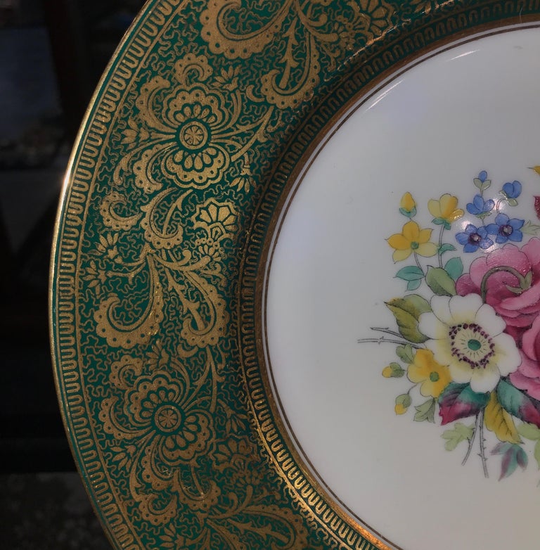 Set of 12 Tiffany Accent Plates by Cauldon England at 1stDibs cauldon