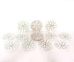 Set of 12 Tiffany French Limoges Dessert or Salad Plates