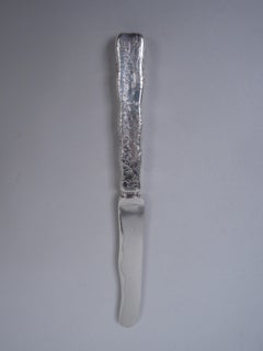 Set of 12 Tiffany Lap Over Edge Sterling Silver Dessert Knives