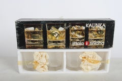 Set of 12 Timo Sarpaneva for iittala Finland "Kalinka" 10oz Rocks Bar Glasses