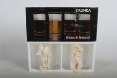 Set of 12 Timo Sarpaneva for iittala Finland "Kalinka" 13.5oz HighBall Glasses
