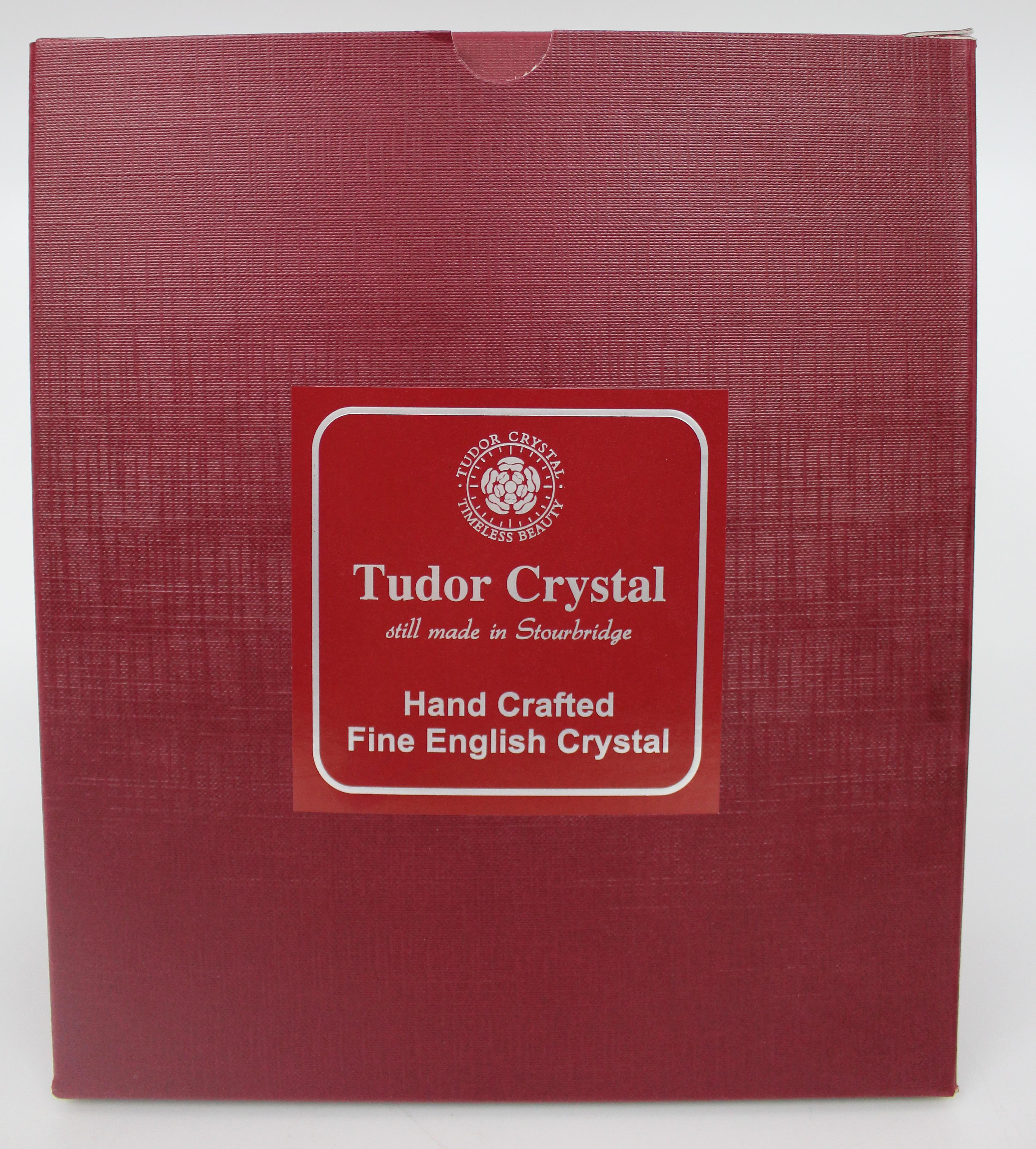 British Set of 12 Tudor Crystal Castile Pattern Wine Glasses