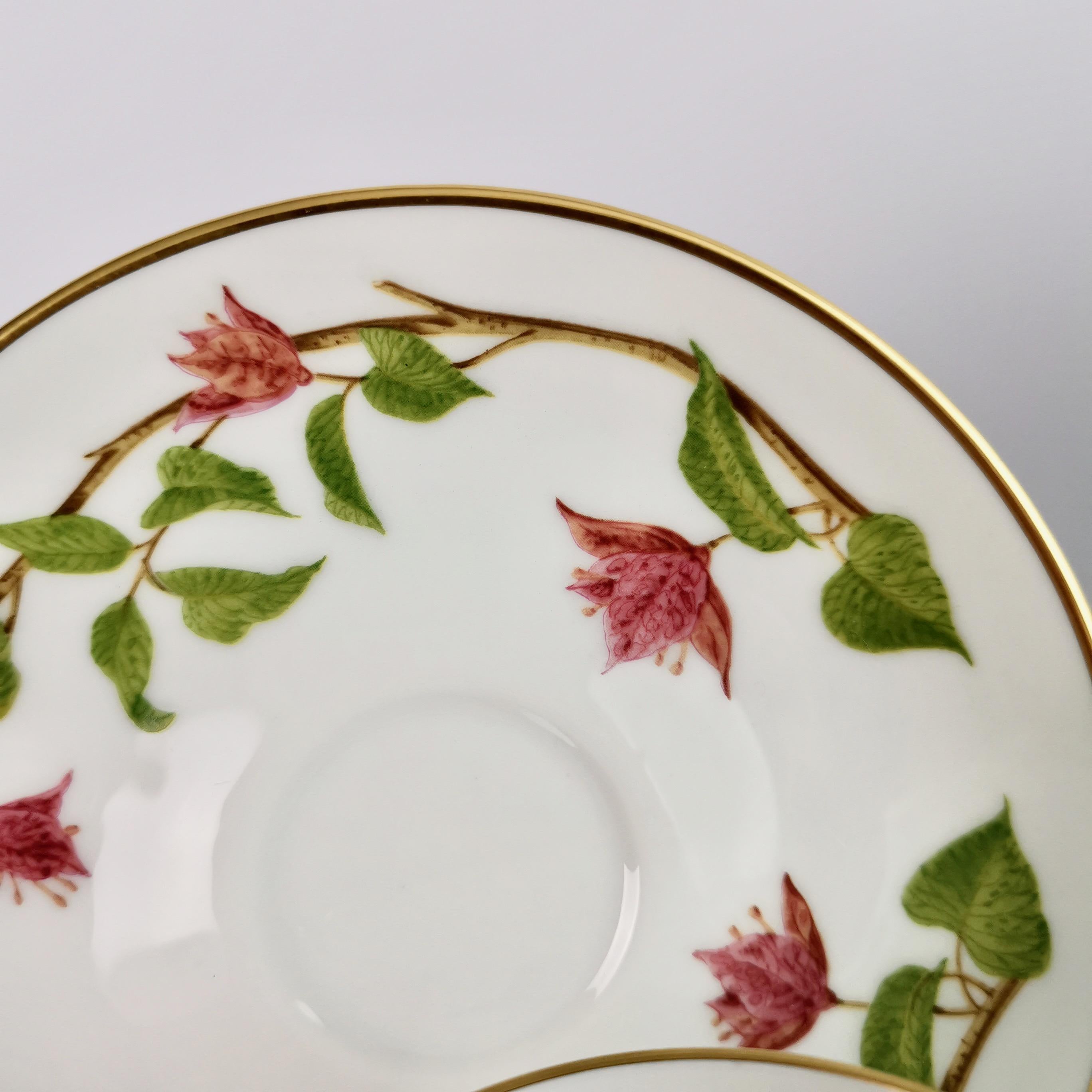 Set of 12 Vintage Bavaria Cups and Saucers, Hummingbirds of the World, 1979 5