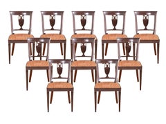 Set di 12 sedie da pranzo vintage degli anni '40