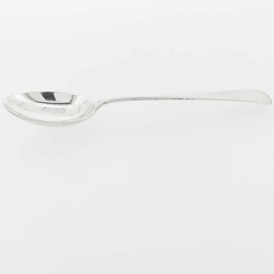 Set di 12 cucchiai Demitasse in stile georgiano di Walker & Hall, in argento sterling inglese in vendita 2