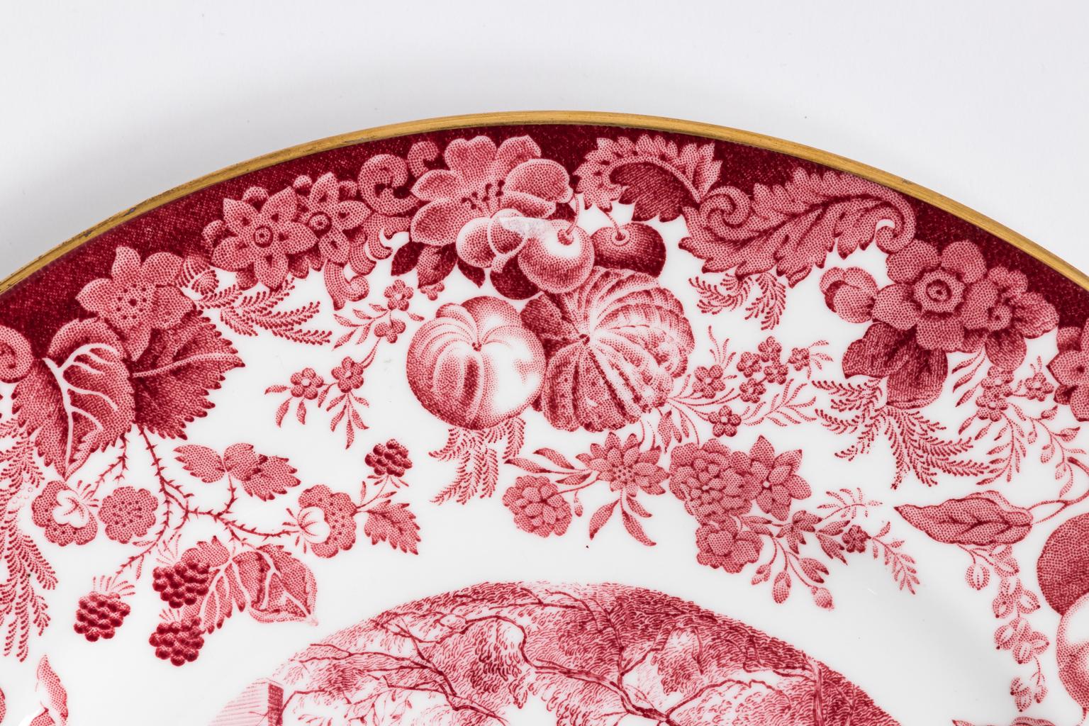 Set Of 12 Wedgwood Harvard University Plates 8