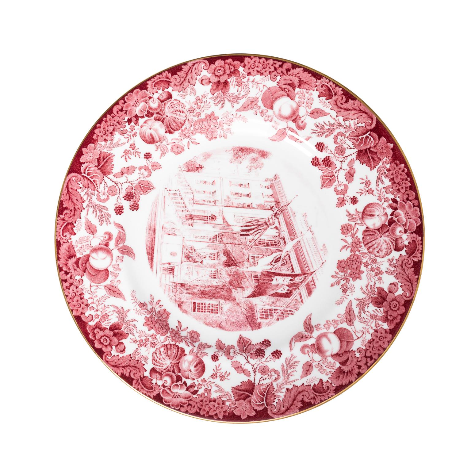 Set Of 12 Wedgwood Harvard University Plates 10