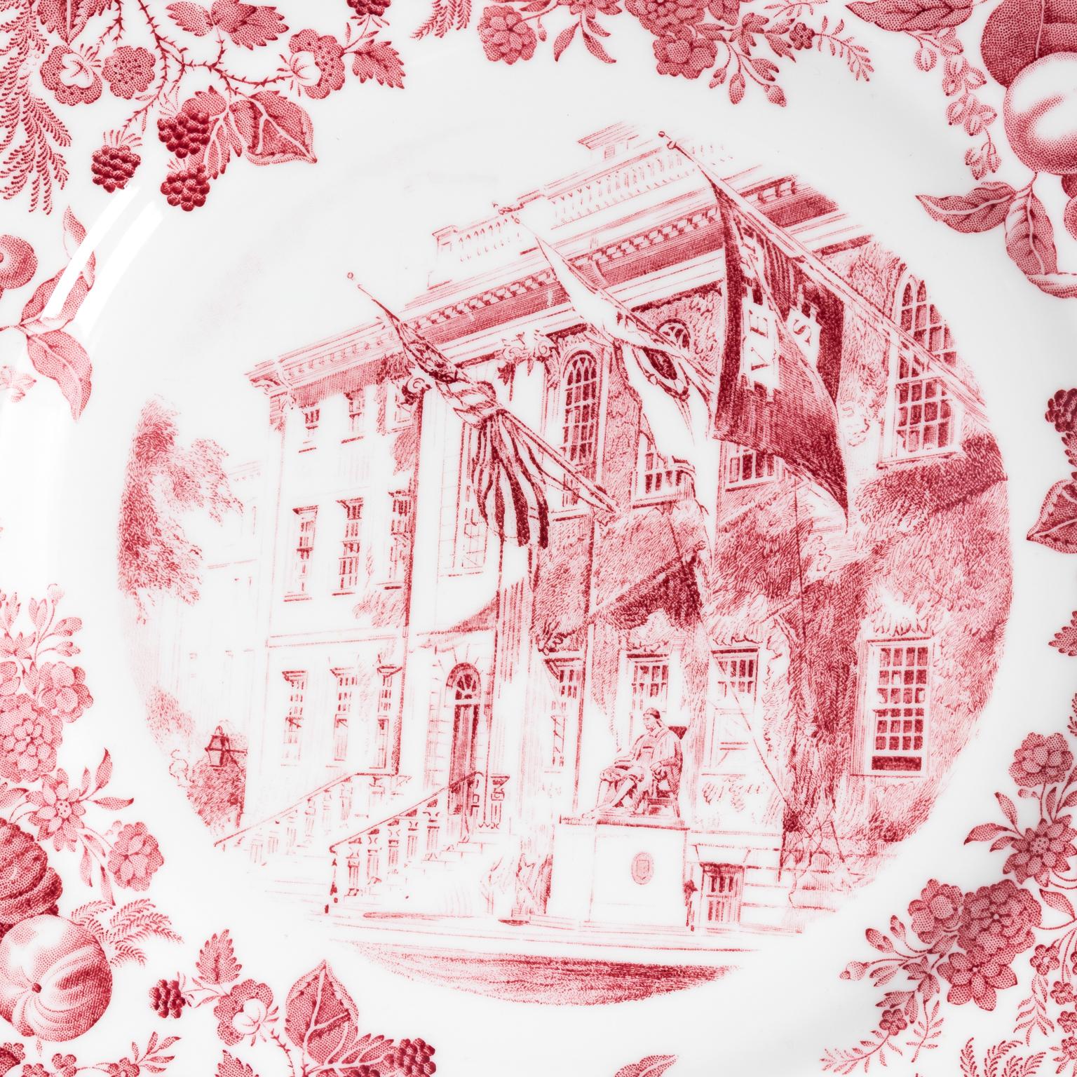 Set Of 12 Wedgwood Harvard University Plates 11