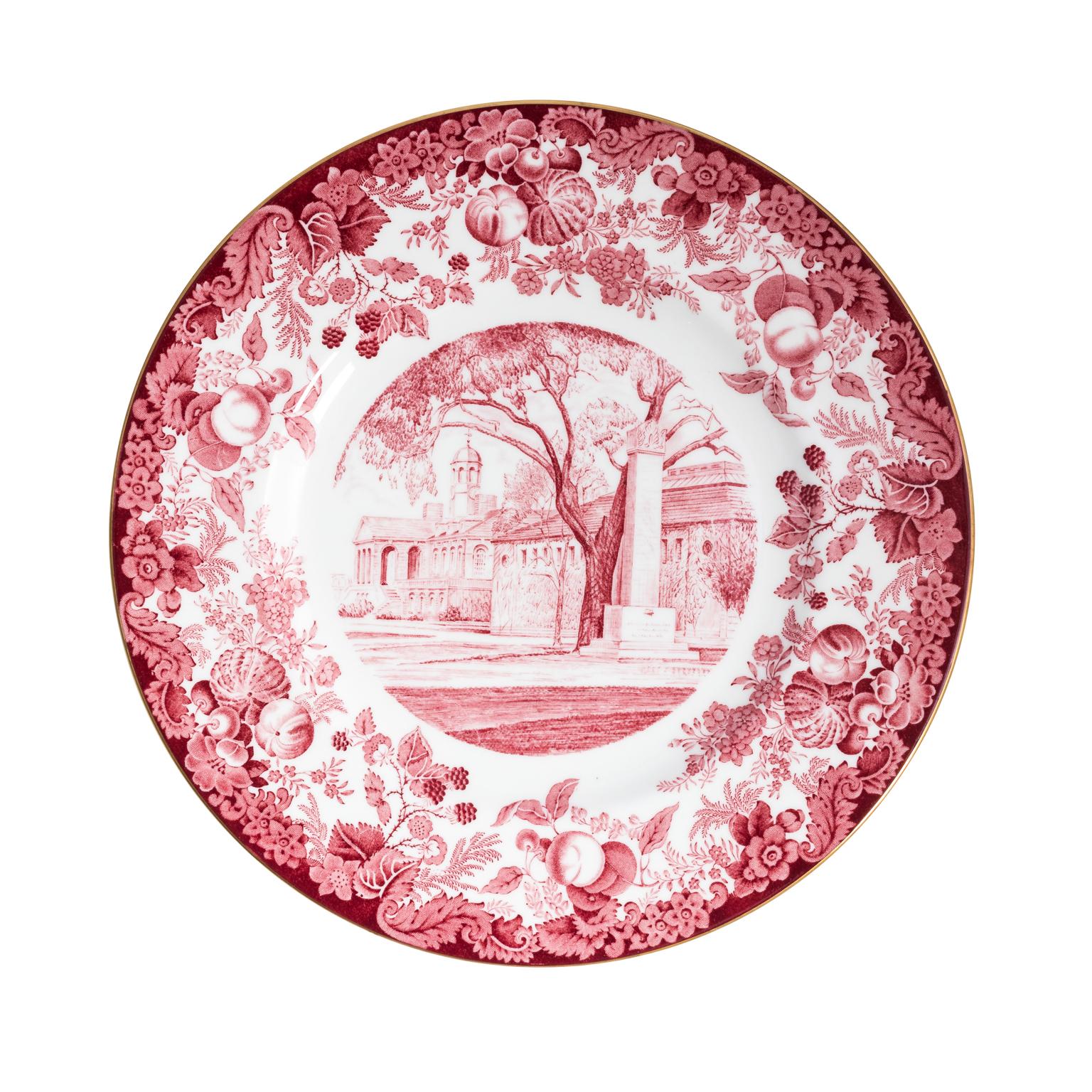 20th Century Set Of 12 Wedgwood Harvard University Plates