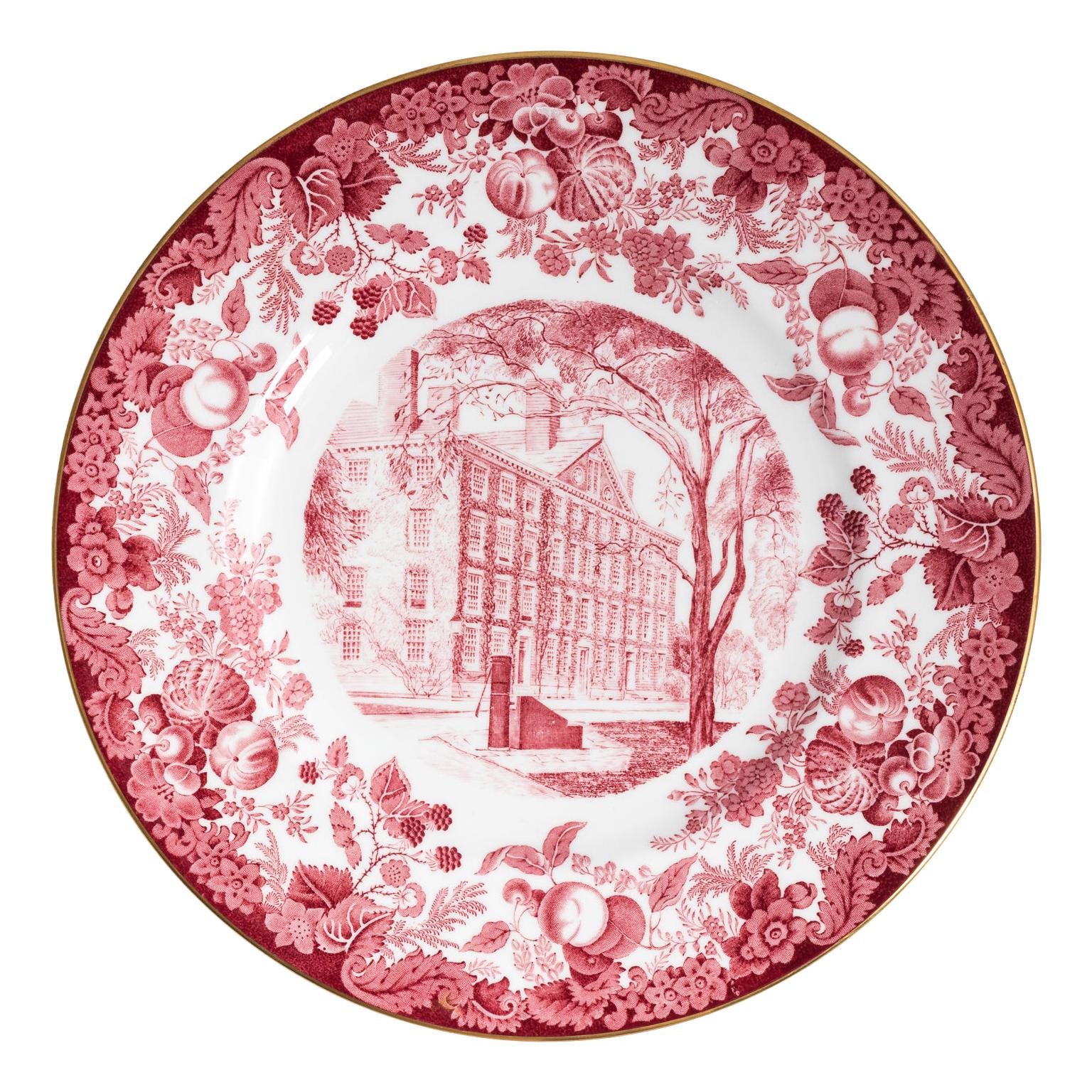 Set Of 12 Wedgwood Harvard University Plates